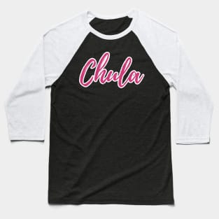 Chula - pink design Baseball T-Shirt